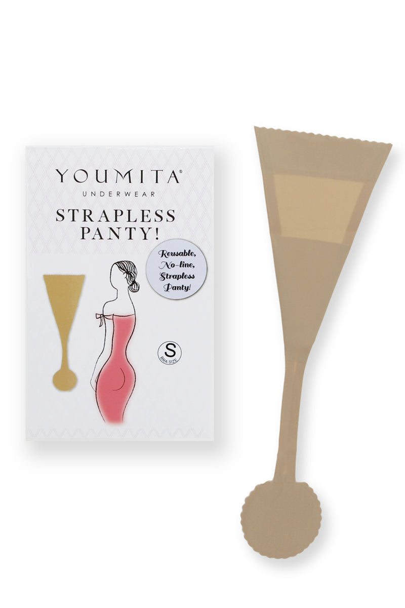 Youmita Strapless Panty - Adhesive Reusable Underwear