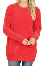 Load image into Gallery viewer, Womens Plus Chenille Oversized Cozy Sweater Top-Top Seller-