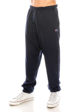 Load image into Gallery viewer, MEN&#39;S NAVY CHAMPION SWEAT PANTS