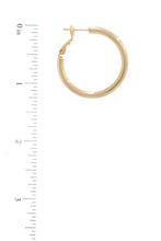 Load image into Gallery viewer, Gold or Silver Plated Stainless Steel Big Assorted Thin to Thick Hoop Earring