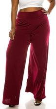 Load image into Gallery viewer, BASIC PALAZZO WIDE STRAIGTH LEG PANTS