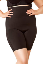 Load image into Gallery viewer, Plus High Waisted Body Shaper Boyshorts Double Layered Tummy Control Waist Slimming and Back Smoothing Shapewear