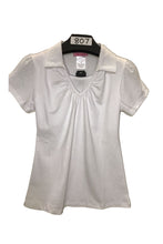 Load image into Gallery viewer, Little Girls Ruffle Front Collar Top (GIRLS SIZE 4-20)