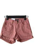 Load image into Gallery viewer, Baby Girls 5 Pocket Colored Rolled up Shorts  (SIZE 4-14)