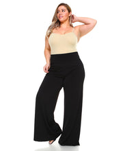 Load image into Gallery viewer, BASIC PALAZZO WIDE STRAIGTH LEG PANTS