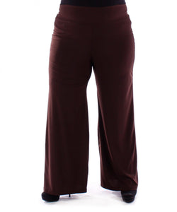 BASIC PALAZZO WIDE STRAIGTH LEG PANTS