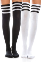 Load image into Gallery viewer, Stripe Over the Knee High Socks